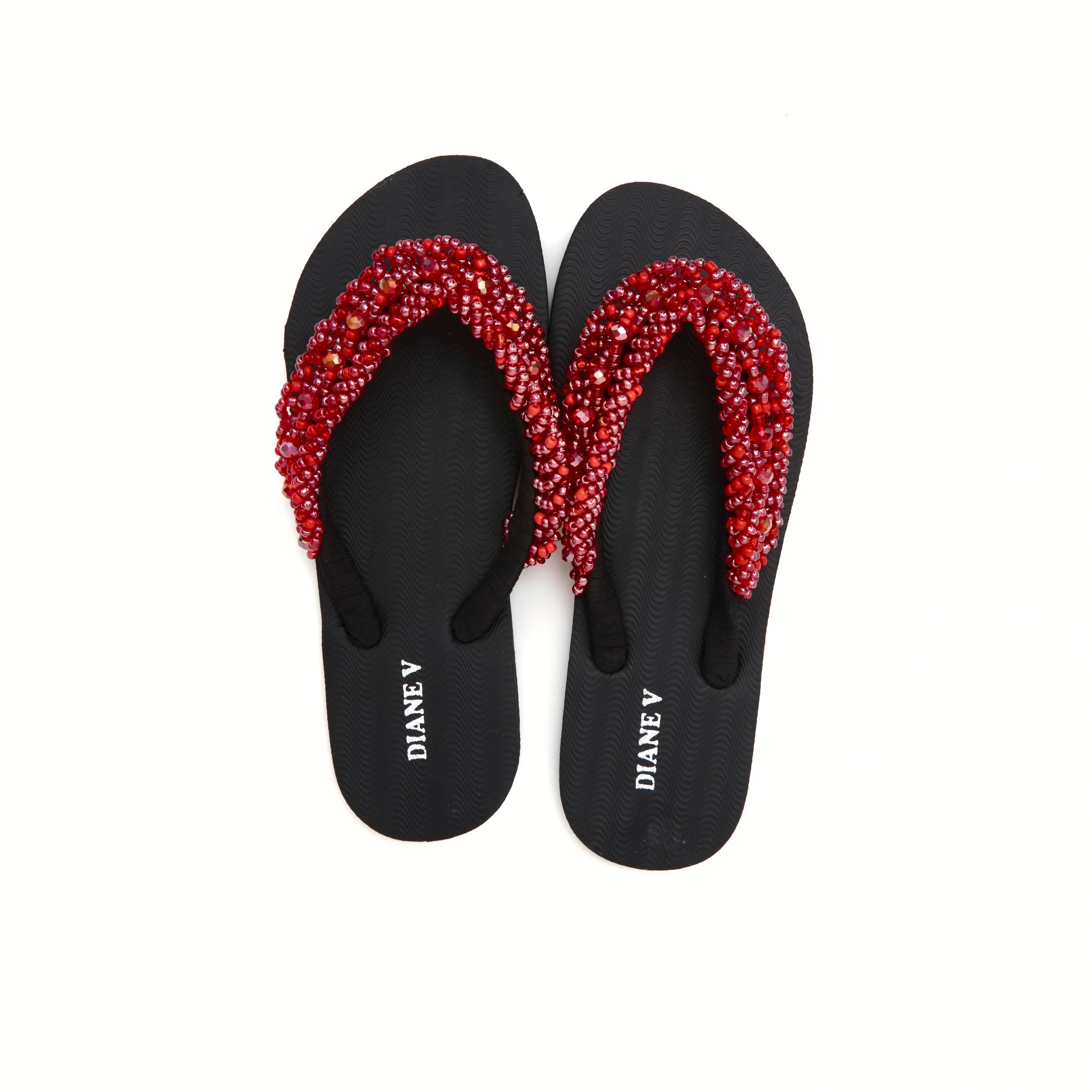 Bling Flip Flop Red