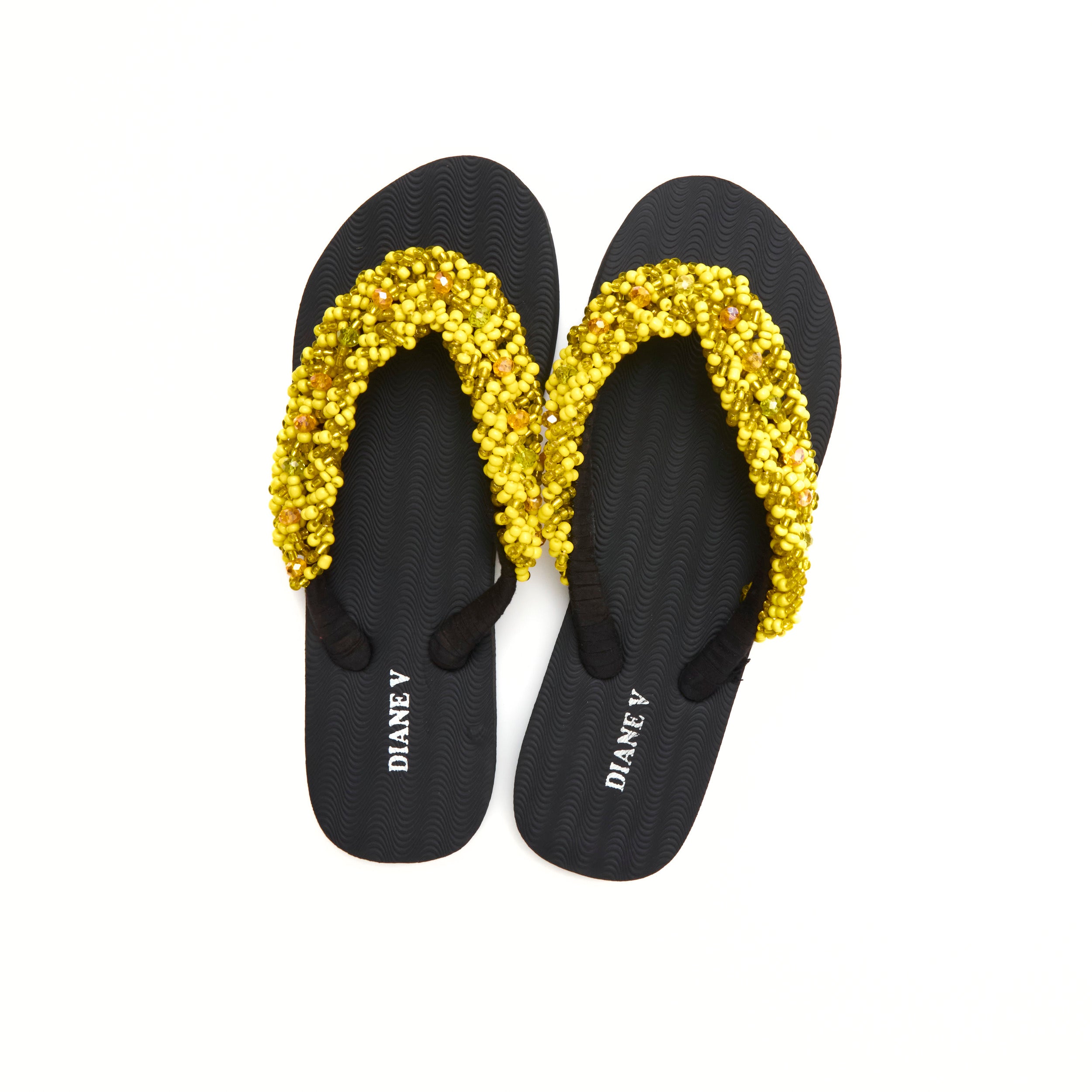 Bling Flip Flop Yellow