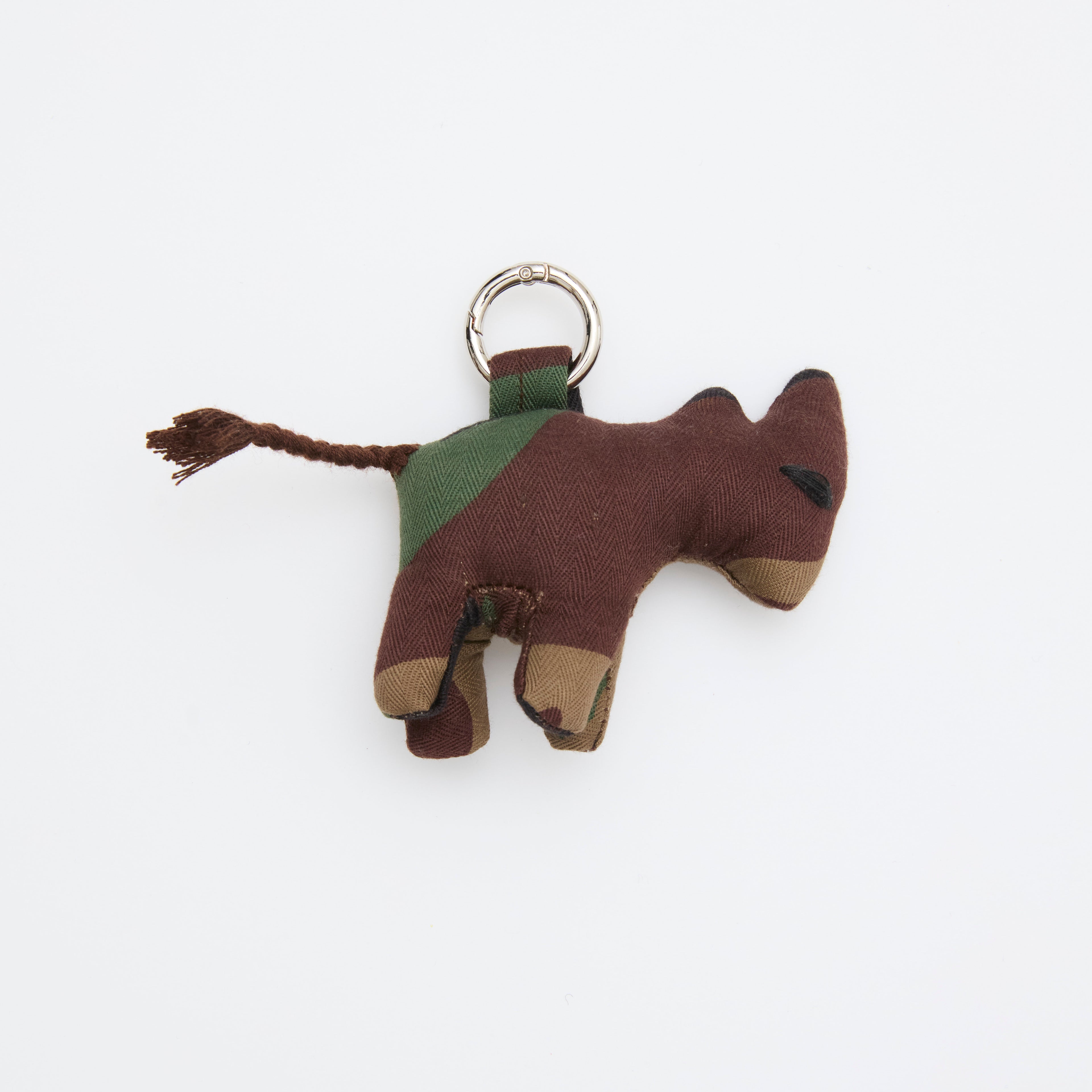 Camo Rhino Keychain
